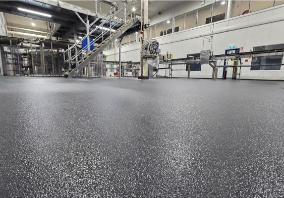 Beverage Company Flooring